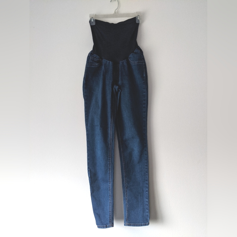 Jessica Simpson dark wash maternity jeans *size medium*